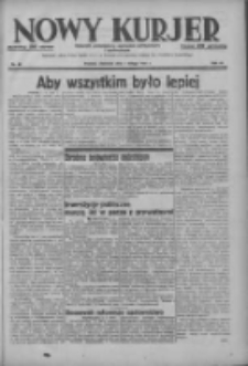Nowy Kurjer: dziennik poświęcony sprawom politycznym i społecznym 1937.02.07 R.48 Nr30