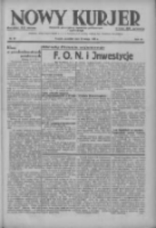 Nowy Kurjer: dziennik poświęcony sprawom politycznym i społecznym 1937.02.11 R.48 Nr33