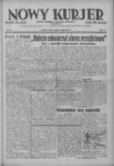 Nowy Kurjer: dziennik poświęcony sprawom politycznym i społecznym 1937.02.13 R.48 Nr35