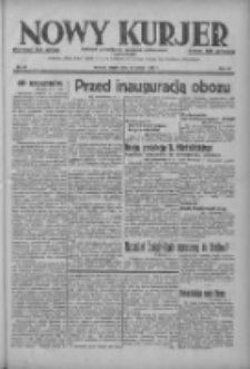 Nowy Kurjer: dziennik poświęcony sprawom politycznym i społecznym 1937.02.19 R.48 Nr40