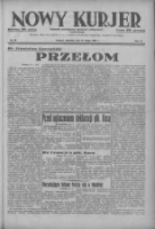 Nowy Kurjer: dziennik poświęcony sprawom politycznym i społecznym 1937.02.21 R.48 Nr42