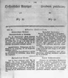 Oeffentlicher Anzeiger zum Amtsblatt No.37 der K&ouml;nigl. Preuss. Regierung zu Bromberg. 1839