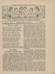 Gazetka dla Dzieci: pismo poświęcone r&oacute;wnież dorastającej młodzieży: bezpłatny dodatek do "Gazety Polskiej" 1928.01.12 Nr2