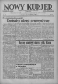 Nowy Kurjer: dziennik poświęcony sprawom politycznym i społecznym 1937.02.28 R.48 Nr48