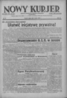 Nowy Kurjer: dziennik poświęcony sprawom politycznym i społecznym 1937.03.05 R.48 Nr52