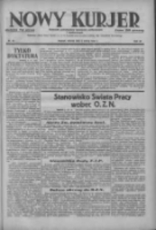Nowy Kurjer: dziennik poświęcony sprawom politycznym i społecznym 1937.03.09 R.48 Nr55