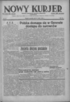 Nowy Kurjer: dziennik poświęcony sprawom politycznym i społecznym 1937.03.11 R.48 Nr57