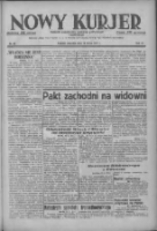 Nowy Kurjer: dziennik poświęcony sprawom politycznym i społecznym 1937.03.14 R.48 Nr60