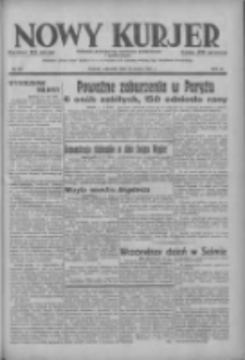 Nowy Kurjer: dziennik poświęcony sprawom politycznym i społecznym 1937.03.18 R.48 Nr63
