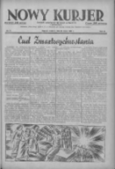 Nowy Kurjer: dziennik poświęcony sprawom politycznym i społecznym 1937.03.28 R.48 Nr72