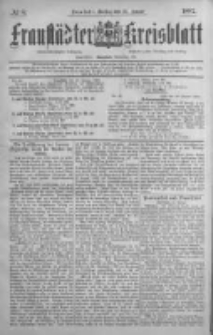 Fraust&auml;dter Kreisblatt. 1887.01.28 Nr8