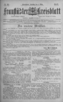 Fraustädter Kreisblatt. 1887.03.08 Nr19