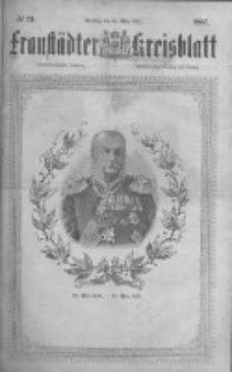 Fraust&auml;dter Kreisblatt. 1887.03.22 Nr23