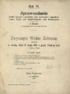 Sprawozdanie Sp&oacute;łki Zakupu i Sprzedaży Sk&oacute;r Surowych i Odpadk&oacute;w = Leder-, H&auml;ute- und Abfall-Einkaufs- und Absatzverein E. G. m. b. H. w Śremie z czynności od 1. 4. 17. do 31. 3. 18.