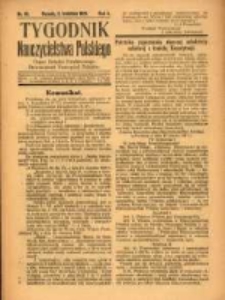 Tygodnik Nauczycielstwa Polskiego organ Związku Dzielnicowego Stowarzyszeń Nauczycieli Polaków. R.3 1921 nr10