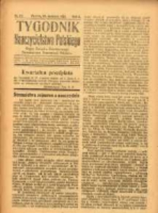 Tygodnik Nauczycielstwa Polskiego organ Związku Dzielnicowego Stowarzyszeń Nauczycieli Polak&oacute;w. R.3 1921 nr22