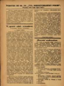 Tygodnik Nauczycielstwa Polskiego organ Związku Dzielnicowego Stowarzyszeń Nauczycieli Polak&oacute;w. R.3 1921 nr24 dodatek