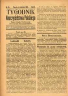 Tygodnik Nauczycielstwa Polskiego organ Związku Dzielnicowego Stowarzyszeń Nauczycieli Polaków. R.3 1921 nr28