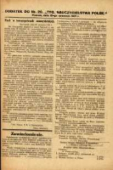 Tygodnik Nauczycielstwa Polskiego organ Związku Dzielnicowego Stowarzyszeń Nauczycieli Polak&oacute;w. R.3 1921 nr29 dodatek