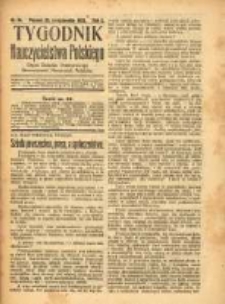 Tygodnik Nauczycielstwa Polskiego organ Związku Dzielnicowego Stowarzyszeń Nauczycieli Polak&oacute;w. R.3 1921 nr34