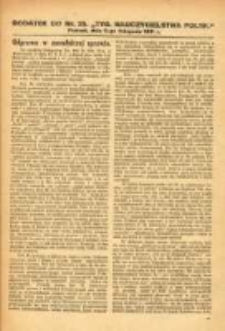Tygodnik Nauczycielstwa Polskiego organ Związku Dzielnicowego Stowarzyszeń Nauczycieli Polaków. R.3 1921 nr35 dodatek