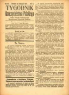 Tygodnik Nauczycielstwa Polskiego organ Związku Dzielnicowego Stowarzyszeń Nauczycieli Polak&oacute;w. R.3 1921 nr36