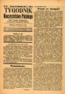 Tygodnik Nauczycielstwa Polskiego organ Związku Dzielnicowego Stowarzyszeń Nauczycieli Polaków. R.3 1921 nr37