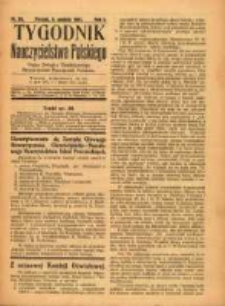 Tygodnik Nauczycielstwa Polskiego organ Związku Dzielnicowego Stowarzyszeń Nauczycieli Polak&oacute;w. R.3 1921 nr38