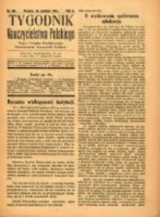 Tygodnik Nauczycielstwa Polskiego organ Związku Dzielnicowego Stowarzyszeń Nauczycieli Polak&oacute;w. R.3 1921 nr39