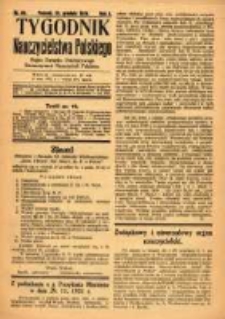 Tygodnik Nauczycielstwa Polskiego organ Związku Dzielnicowego Stowarzyszeń Nauczycieli Polak&oacute;w. R.3 1921 nr40