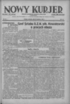 Nowy Kurjer: dziennik poświęcony sprawom politycznym i społecznym 1937.04.22 R.48 Nr92