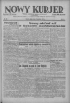 Nowy Kurjer: dziennik poświęcony sprawom politycznym i społecznym 1937.04.23 R.48 Nr93