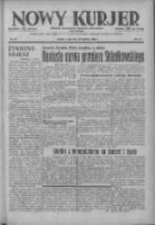 Nowy Kurjer: dziennik poświęcony sprawom politycznym i społecznym 1937.04.28 R.48 Nr97