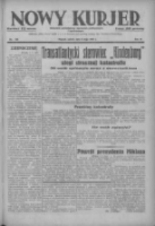 Nowy Kurjer: dziennik poświęcony sprawom politycznym i społecznym 1937.05.08 R.48 Nr104