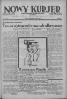 Nowy Kurjer: dziennik poświęcony sprawom politycznym i społecznym 1937.05.12 R.48 Nr107