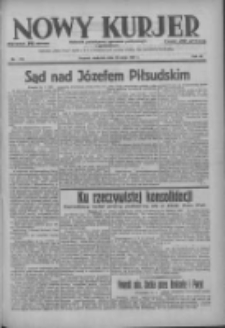 Nowy Kurjer: dziennik poświęcony sprawom politycznym i społecznym 1937.05.23 R.48 Nr116