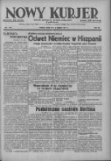 Nowy Kurjer: dziennik poświęcony sprawom politycznym i społecznym 1937.06.02 R.48 Nr123