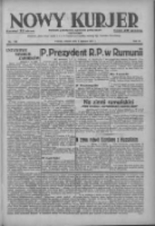 Nowy Kurjer: dziennik poświęcony sprawom politycznym i społecznym 1937.06.08 R.48 Nr128