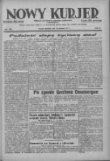 Nowy Kurjer: dziennik poświęcony sprawom politycznym i społecznym 1937.06.20 R.48 Nr139