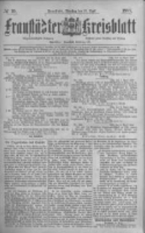Fraust&auml;dter Kreisblatt. 1887.04.19 Nr30