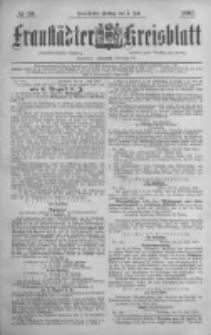 Fraust&auml;dter Kreisblatt. 1887.07.01 Nr50