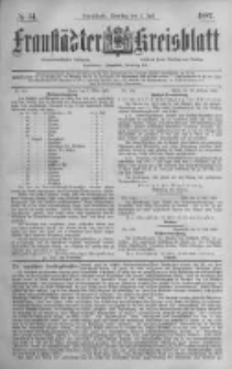 Fraustädter Kreisblatt. 1887.07.05 Nr51