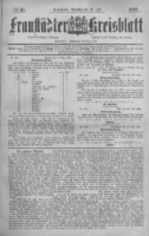 Fraust&auml;dter Kreisblatt. 1887.07.26 Nr57