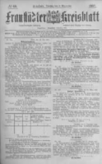 Fraust&auml;dter Kreisblatt. 1887.09.06 Nr69