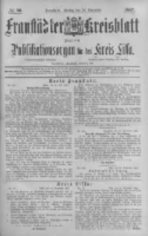Fraustädter Kreisblatt. 1887.11.18 Nr90