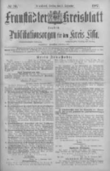 Fraust&auml;dter Kreisblatt. 1887.12.02 Nr94