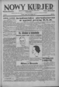 Nowy Kurjer: dziennik poświęcony sprawom politycznym i społecznym 1937.07.27 R.48 Nr169