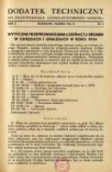 Dodatek Techniczny do Przewodnika Gimnastycznego "Sok&oacute;ł" 1934.03 R.10 Nr3