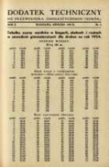 Dodatek Techniczny do Przewodnika Gimnastycznego "Sokół" 1934.04 R.10 Nr4