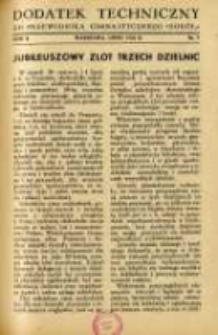 Dodatek Techniczny do Przewodnika Gimnastycznego "Sok&oacute;ł" 1934.07 R.10 Nr7